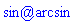 `@`(sin, arcsin)