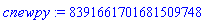 cnewpy := 8391661701681509748