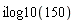 ilog10(150)