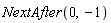 NextAfter(0, -1)