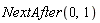 NextAfter(0, 1)