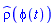 _rho(phi(t))