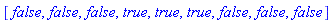 [false, false, false, true, true, true, false, false, false]