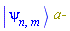 Physics:-`*`(Physics:-Ket(psi, n, m), `a-`)