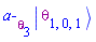 Physics:-`*`(`a-`[theta[3]], Physics:-Ket(theta, 1, 0, 1))