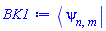 Physics:-Bra(psi, n, m)