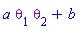 a*Physics:-`*`(theta[1], theta[2])+b