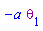 -a*theta[1]