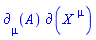 Physics:-d_[mu](A(X), [X])*Physics:-d_((X)[`~mu`])