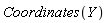 Coordinates(Y)