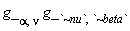g_[alpha, nu]*g_[`~nu`, `~beta`]