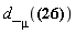 d_[mu](Physics:-g_[alpha, nu]*Physics:-g_[`~beta`, `~nu`] = Physics:-KroneckerDelta[alpha, `~beta`])