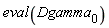 eval(Dgamma[0])
