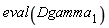 eval(Dgamma[1])