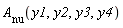 A[nu](y1, y2, y3, y4)