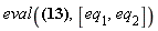 eval(p(t)*(diff(p(t), t))/m+k*q(t)*(diff(q(t), t)), [eq[1], eq[2]])