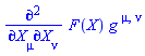 %diff(F(X), Physics:-SpaceTimeVector[mu](X), Physics:-SpaceTimeVector[nu](X))*Physics:-g_[`~mu`, `~nu`]