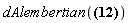 dAlembertian(Physics:-SpaceTimeVector[`~alpha`](X)*Physics:-SpaceTimeVector[`~beta`](X))