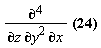 diff(Dirac([x, y, z]), z, y, y, x)