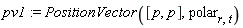 pv1 := PositionVector([p, p], polar[r, t])