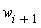 w[i+1]