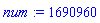 num := 1690960