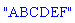 "ABCDEF"
