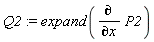 Q2 := expand(diff(P2, x))