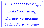 RTABLE(18446790986281964358, float[8], Vector[row], rectangular, Fortran_order, [], 1, 1 .. 1000000)