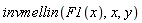 invmellin(F1(x), x, y)