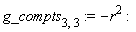 g_compts[3, 3] := -r^2