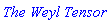 `The Weyl Tensor`