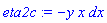 _DG([["form", M, 1], [[[1], -y*x]]])