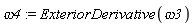 omega4 := ExteriorDerivative(omega3)