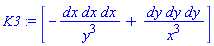 [_DG([["tensor", M, [["cov_bas", "cov_bas", "cov_bas"], []]], [[[1, 1, 1], -1/y^3], [[2, 2, 2], 1/x^3]]])]
