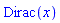 Dirac(x)