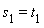 s[1] = t[1]