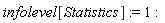 infolevel[Statistics] := 1