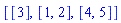 [[3], [1, 2], [4, 5]]