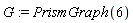 G := PrismGraph(6)