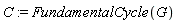 C := FundamentalCycle(G)