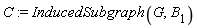 C := InducedSubgraph(G, B[1])