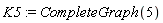 K5 := CompleteGraph(5)