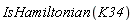IsHamiltonian(K34)