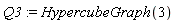Q3 := HypercubeGraph(3)