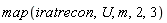 map(iratrecon, U, m, 2, 3)
