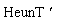 HeunT*`' `