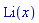 Li(x)