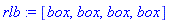 rlb := [box, box, box, box]