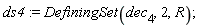 ds4 := DefiningSet(dec[4], 2, R)